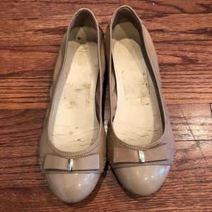 Cole Haan Nike Air nude flats